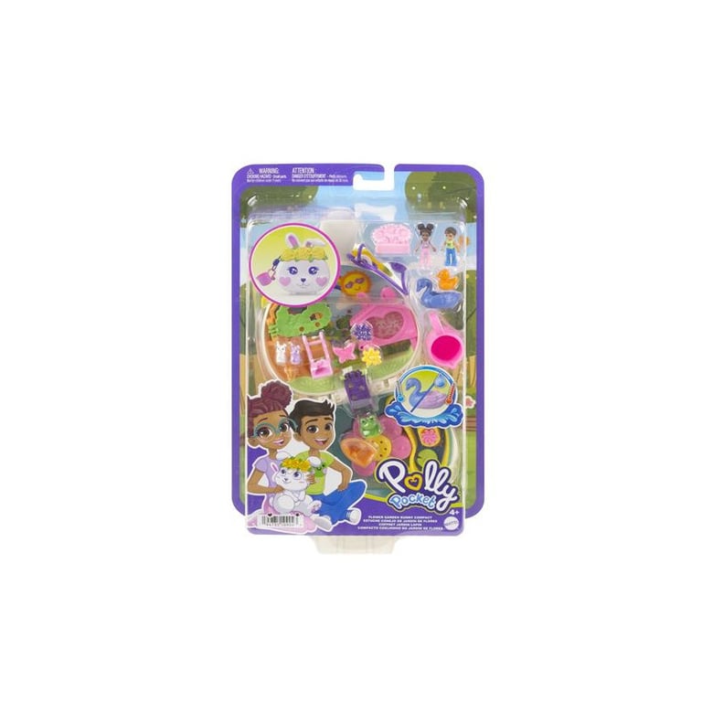 Estuche de figuras Polly Pocket Rabbit Garden de Mattel - Mattel