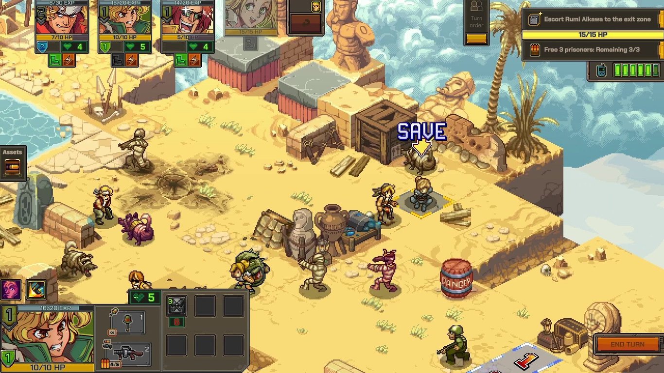 Metal Slug Tactics Nintendo Switch - vue 4