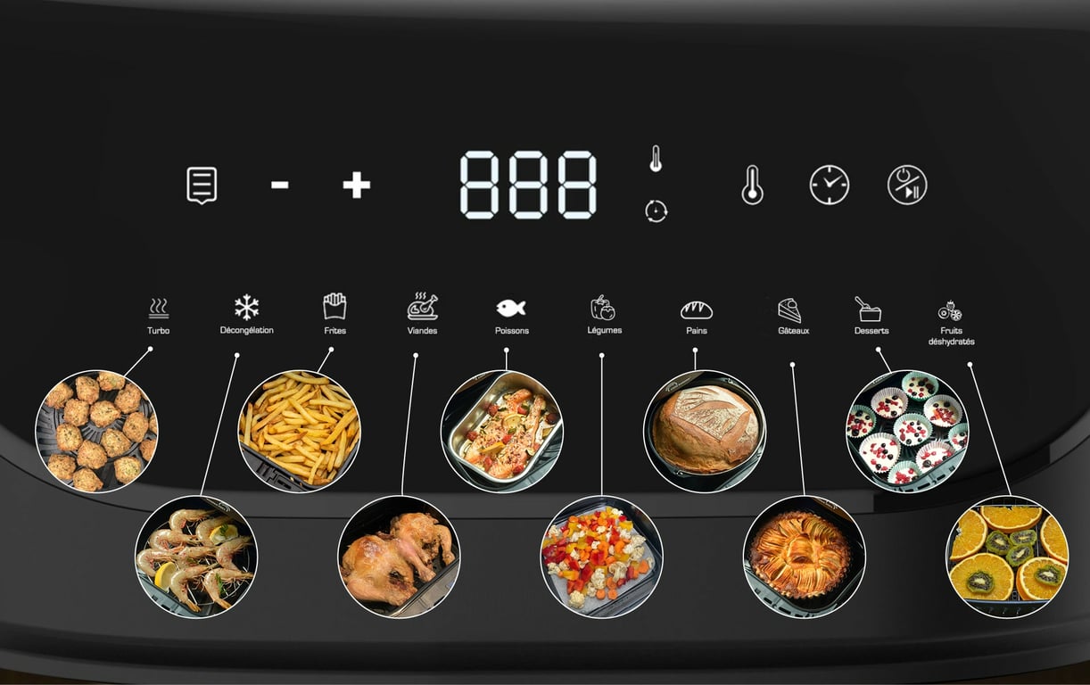 LITTLE BALANCE Friteuse à air chaud 7 Crousty 8704 - vue 5