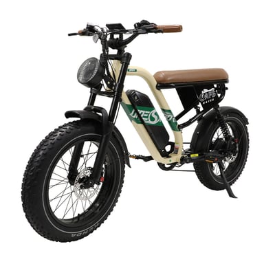 Bicicleta eléctrica Onesport W66 de 20'' con neumáticos anchos y motor de 500 W, batería de 48 V y 13,5 Ah, carga de 180 kg