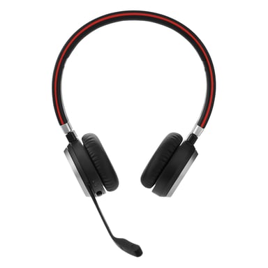Jabra Evolve 65 SE MS Stereo - Micro-casque - sur-oreille - Bluetooth - sans fil - USB - avec support de chargement
