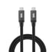 WE Câble USB C vers USB C Charge Rapide 3A 60W Câble USB Type C USB 3.2 gen 1 Nylon Tressé Ultra Résistant Longueur 2M