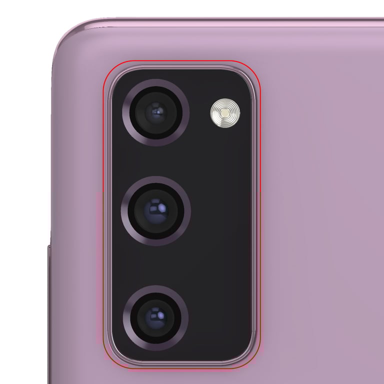 SAMSUNG Lentille caméra pour Galaxy S20 FE Lavande - vue 4