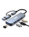 Hub MINEE USB / USB-C con 4 porte USB ultraveloce 3.0 15 cm