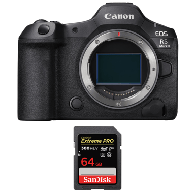 Canon EOS R5 Mark II Noir - vue 1