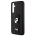 Custodia Karl Lagerfeld Gripstand Saffiano per Galaxy S23 FE, nera