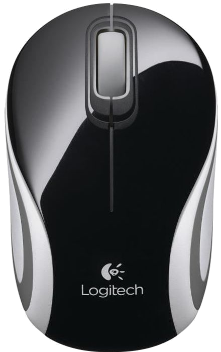 LOGITECH - Souris mini sans fil optique M187 - Noir