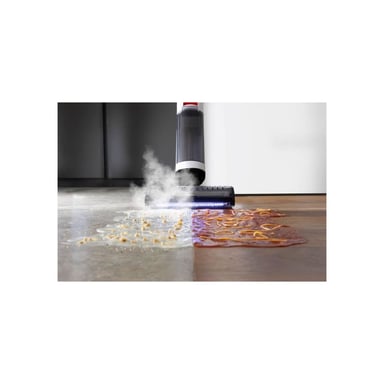 Aspirador de varilla a vapor - POLTI RollySteam WD10 - 7000 Pa - 0,6 L - Negro / Blanco