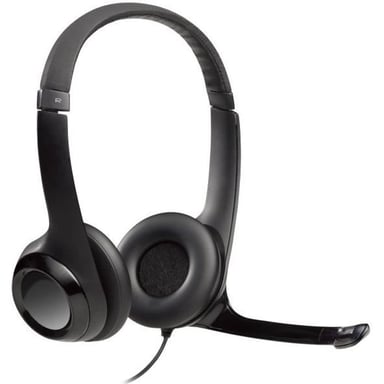 Logitech H390 Auriculares USB para ordenador Sonido digital mejorado y controles integrados