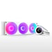 NZXT Kraken Plus 360 RGB Procesador Sistema de refrigeración líquida todo en uno Blanco 1 pieza(s)