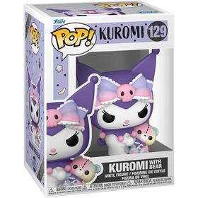 Sanrio Figurine POP! & Buddy Kuromi avec ourson 9 cm - vue 5