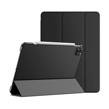 EVETANE Smart Cover iPad Pro 12,9 pollici (2018/2020/2021) Flap nero con supporto