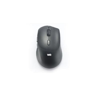 Ratón WE inalámbrico, Doble conexión BT V5.3 y 2.4GHz, DPI1600, Batería recargable, Negro