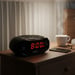 Nedis Despertador Digital LED AM / FM Doble Alarma con Función Snooze Negro