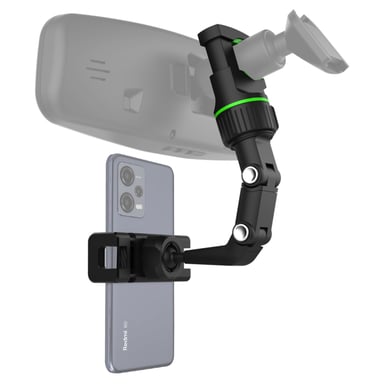 Support Voiture Universel pour Téléphone, Accroche Rétroviseur MaxExcell