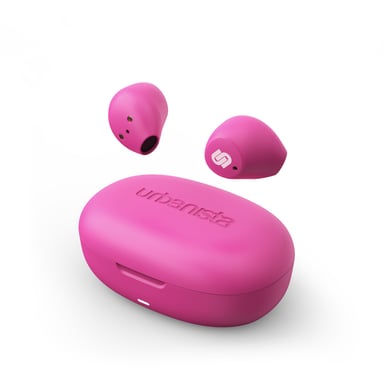 Urbanista Lisbon Casque True Wireless Stereo (TWS) Ecouteurs Appels/Musique Bluetooth Rose