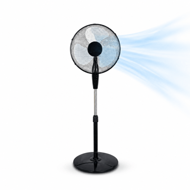 Ventilateur Sur Base - Hauteur Ajustable 40 Cm – 50w