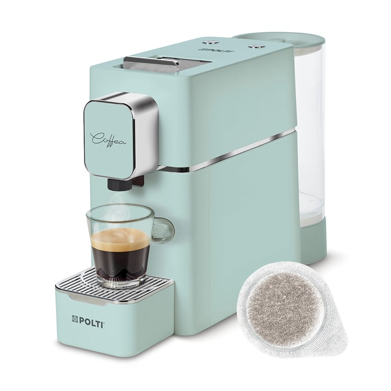Cafetiere À Capsules Polti Coffea S15G – Entièrement Automatique 0,85 L, 1400 W