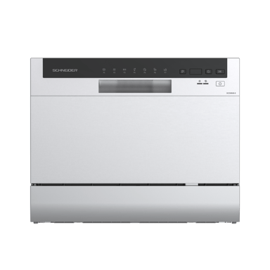 Schneider SCDW649-S - Lave-vaisselle mini 6 couverts Silver