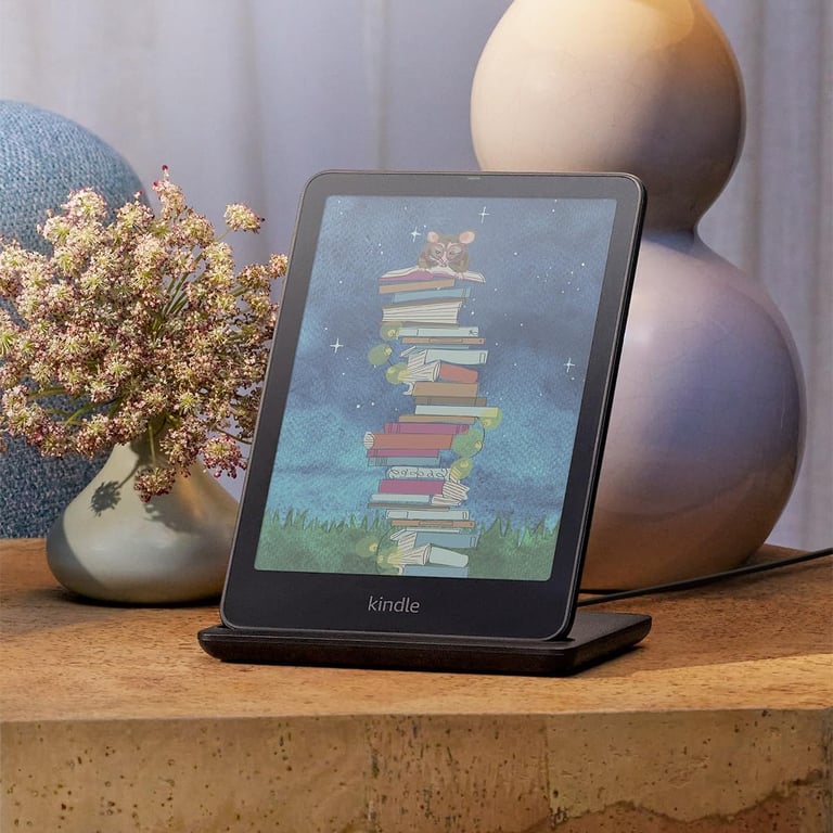 Amazon Kindle Colorsoft Signature Edition | Avec affichage couleur éclairage avant à réglage automatique charge sans fil et longue autonomie - vue 2