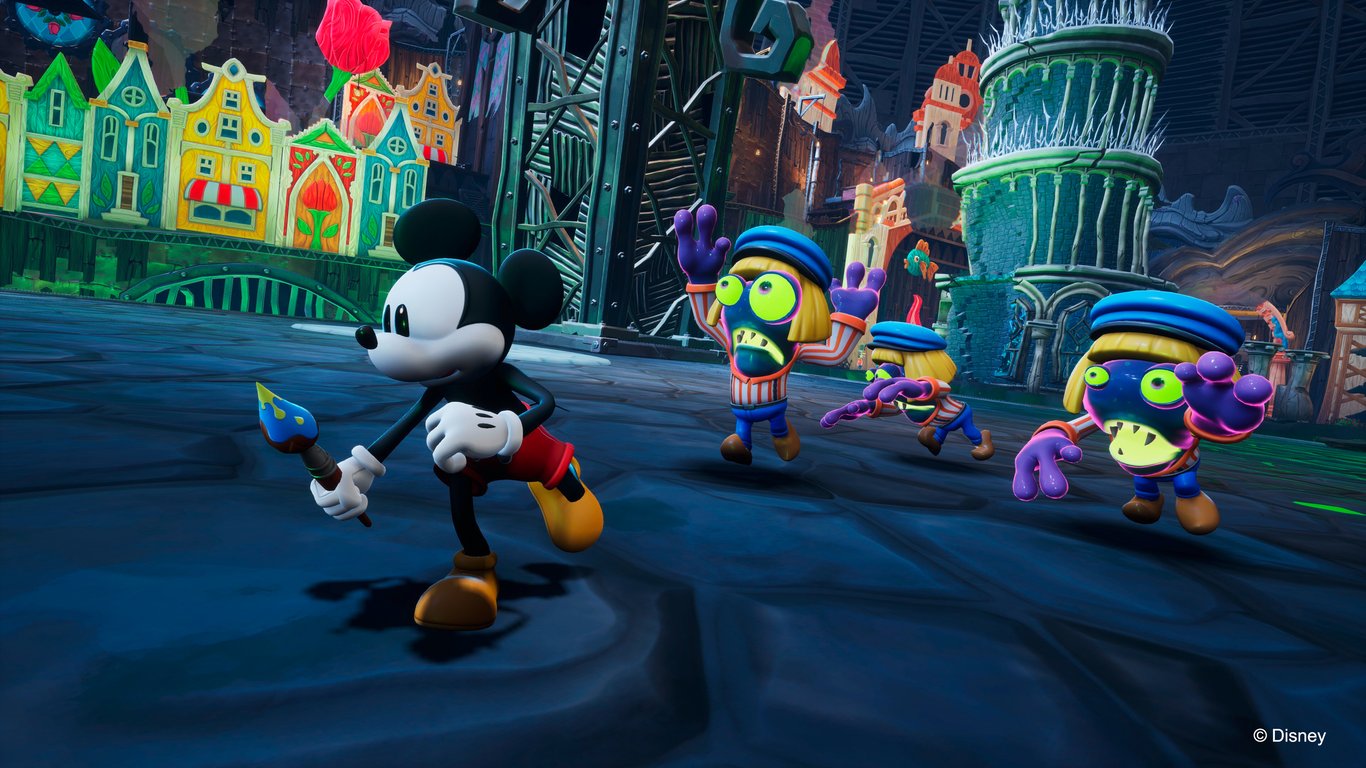 Jeu vidéo Disney Epic Mickey: Rebrushed Nintendo Switch Aventure PEGI 7+ - vue 8