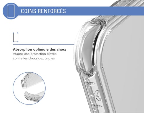 Force Case Funda para iPhone 14 Plus AIR Reforzada Transparente