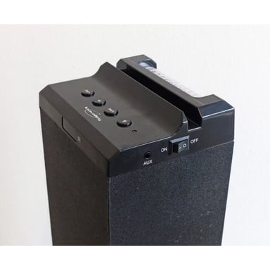 Torre sonora Bluetooth - INOVALLEY - HP58BTH - 60W - Bluetooth V4.1 - Luci - FM - AUX-IN - Supporto rimovibile - Telecomando in dotazione