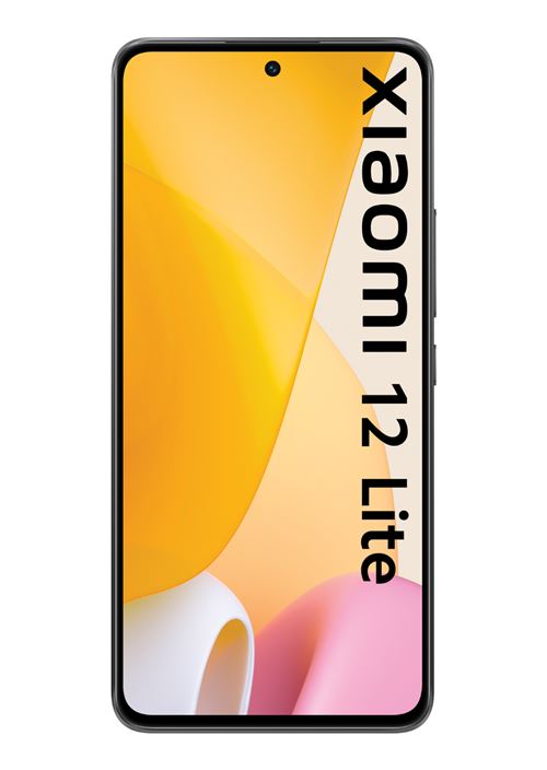 Xiaomi 12 Lite (5G) 256 Go, Noir, débloqué