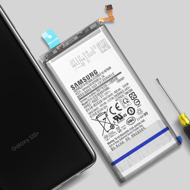 Samsung Galaxy S10 Plus Batteria interna 4100mAh originale EB-BG975ABU Nero