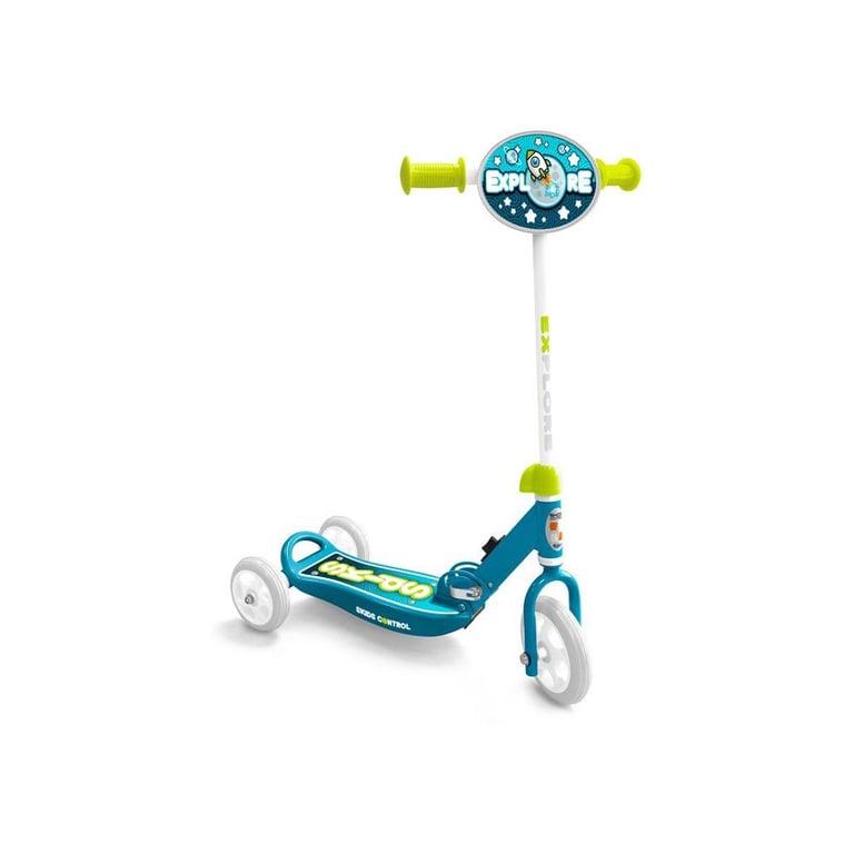 Trottinette 3 Roues STAMP Skids Control Explore – Pliable Antidérapante Hauteur Réglable - vue 2