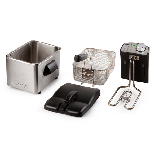 Domo DO458FR friteuse Unique 4 Acier inoxydable Neuf - vue 2