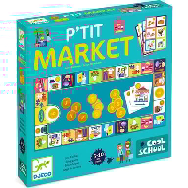 Jeu éducatif P'tit Market de Djeco pour apprendre à gérer son argent