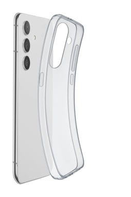 Cellularline Fine - Galaxy S24 Blanda, ultrafina, ultratransparente