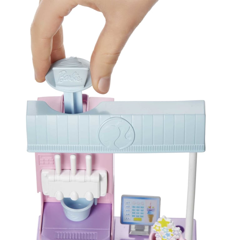 Barbie – Coffret Marchande de Glaces - Neuf