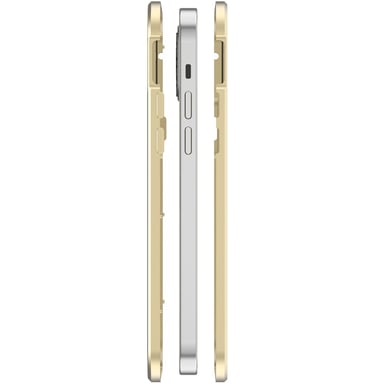 Coque de protection ''360° Glass'' pour Apple iPhone 13 Pro Max, or