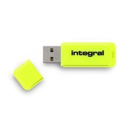 Integral INFD16GBNEONYL lecteur USB flash 16 Go USB Type-A 2.0 Jaune - Neuf