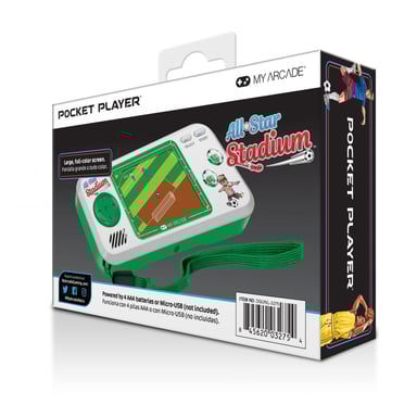 La mia sala giochi - Pocket Player All-Star Stadium - Gioco portatile - 7 giochi in 1