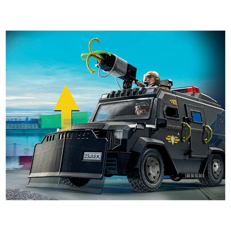 Véhicule D'intervention Des Forces Spéciales Playmobil La Boîte - vue 5