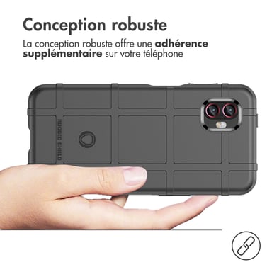 imoshion Coque Rugged Shield pour Samsung Galaxy Xcover 6 Pro - Noir