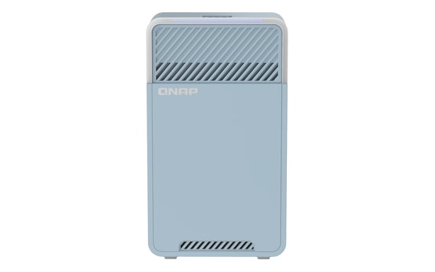 Qnap QMiro-201W routeur sans fil Gigabit Ethernet Bi-bande (2,4 GHz / 5 GHz) Bleu - vue 1