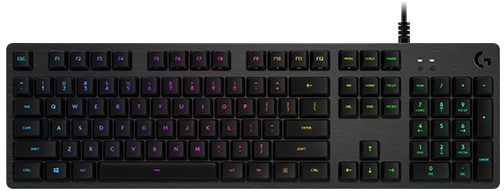 Logitech G G512 CARBON LIGHTSYNC RGB Mechanical Gaming Keyboard with GX Brown switches clavier USB A
