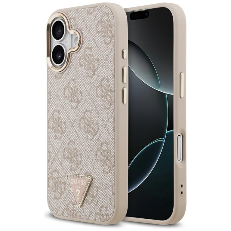 GUESS  Coque De T&eacute;l&eacute;phone 4g Triangle Logo Magsafe Iphone 17