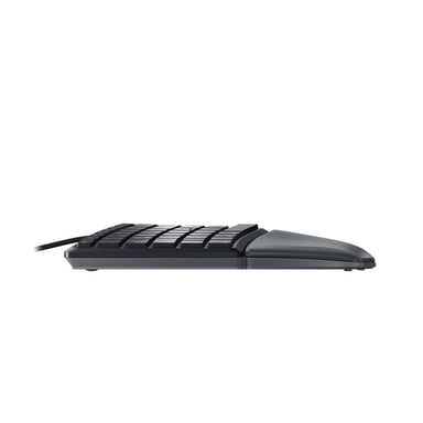 CHERRY KC 4500 ERGO teclado Universal USB QWERTY Español Negro
