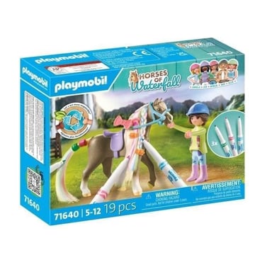 Playmobil 71640 - Set Caballo Para Colorear