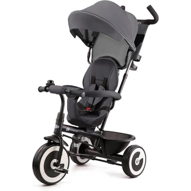 ASTON Triciclo Evolutivo Gris para Niños de 9 Meses a 5 Años