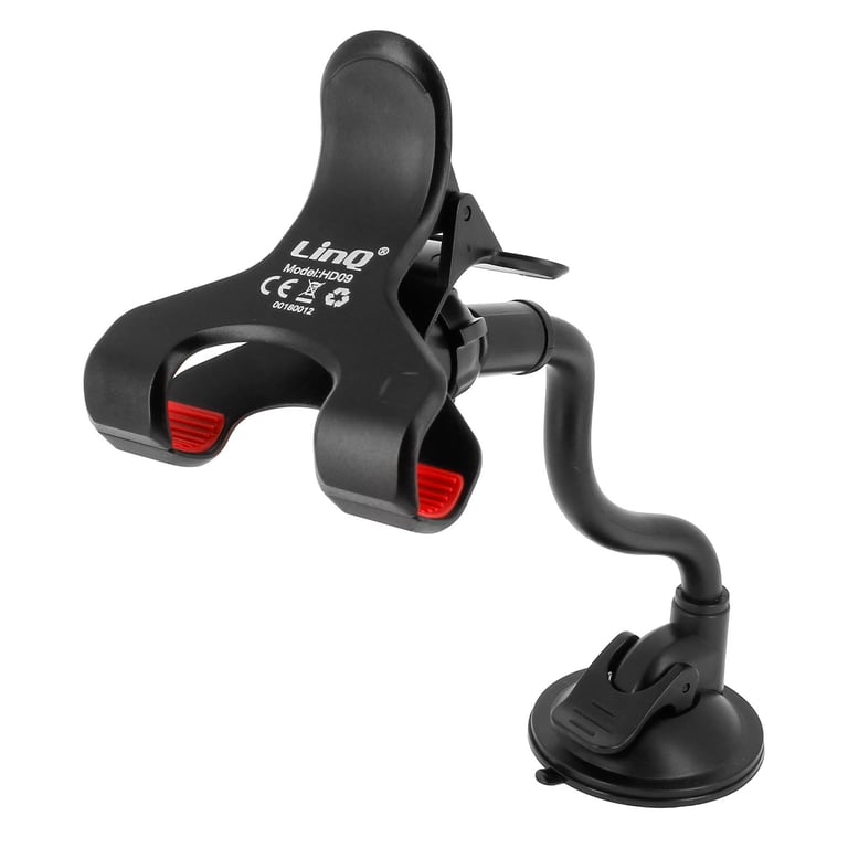 Supporto auto ventosa regolabile girevole 360° braccio flessibile - Nuevo