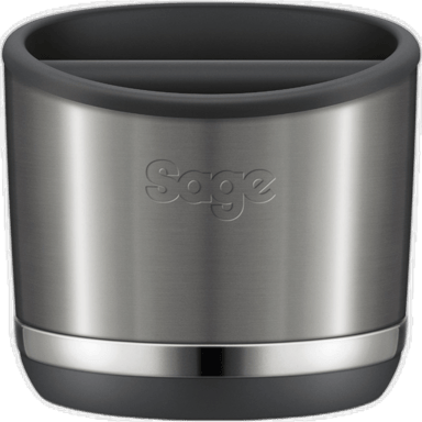 Accessoire de café Sage Knock Box 10 - Noir/Argent