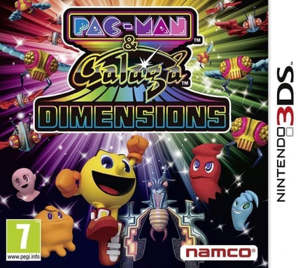 Pac-Man e Galaga Dimensioni 3DS