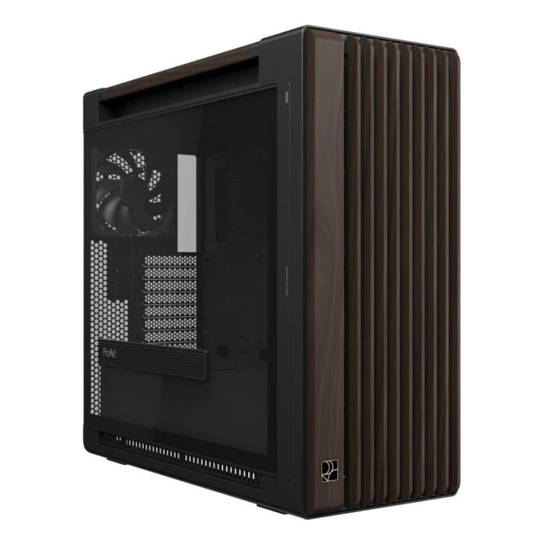ASUS ProArt PA602 Wood Edition Modern Tempered Glass Panel Midi Tower Bois - vue 2