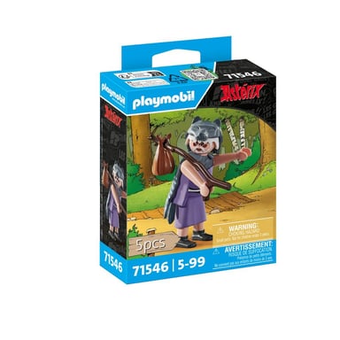 PLAYMOBIL personaje Prolix el Adivino de Astérix - Un héroe intrigante